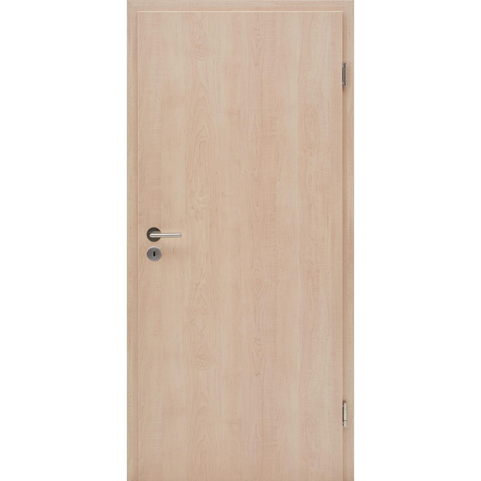 Kilsgaard Zimmertür Nova Ahorn Lamikor Typ 43/00 Rundkante, DIN Rechts, 735x1985 mm
