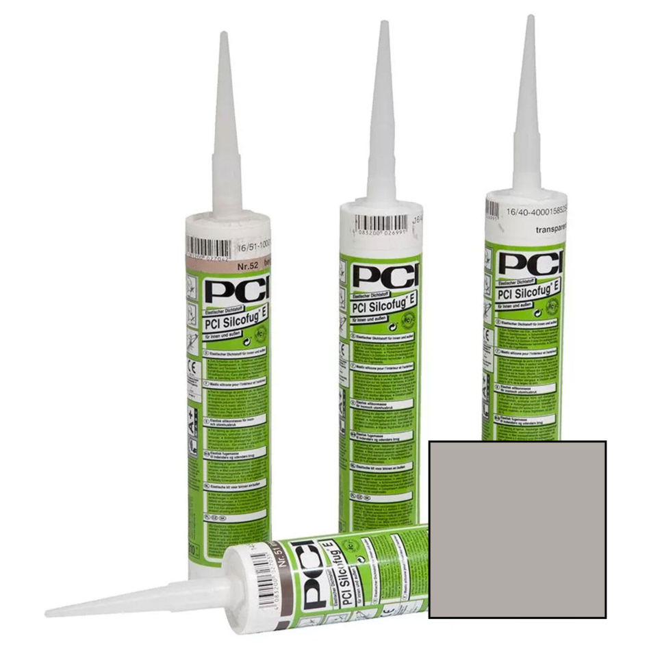 PCI Silcofug E Mastic d'étanchéité élastique, 310 ml, Gris sable (No.22)