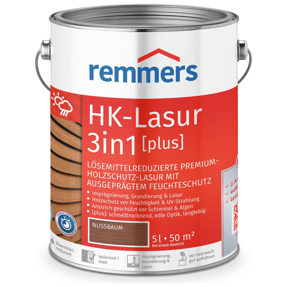 Remmers HK-Lasur 3in1 plus nussbaum RC-660, 5 l