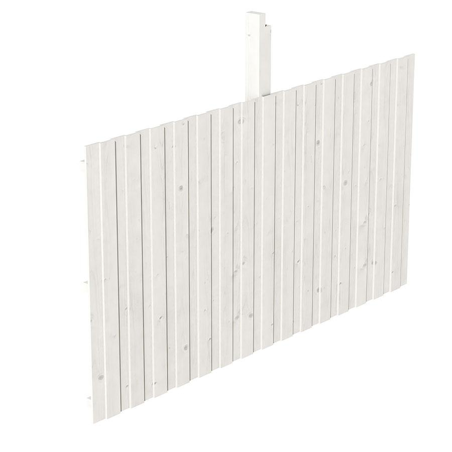 SKANHOLZ Rückwand, BxH: 341 x 180 cm, Holz, weiß