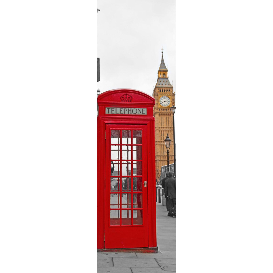 Ximax Raumheizkörper Design Heizkörper P1 Plan Print Telefonzelle vertikal, 180x52 cm (952 W)