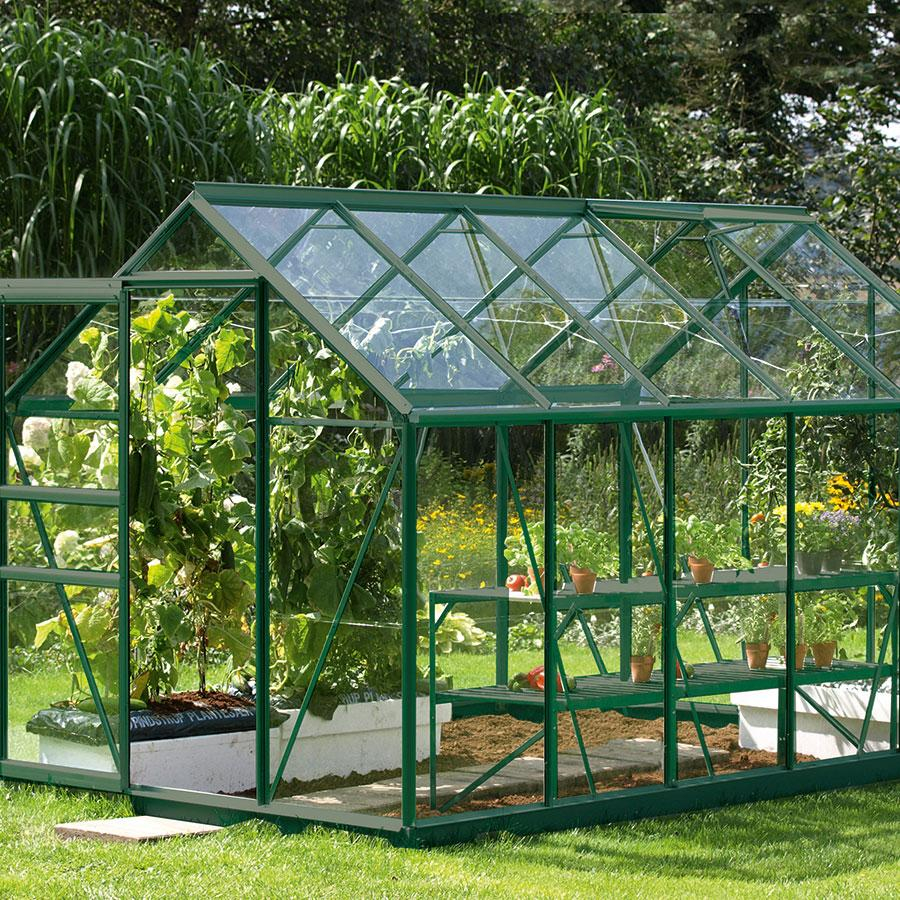 Vitavia Gewächshaus "Venus 6200" Alu-Profile, 3 mm Einscheibensicherheitsglas