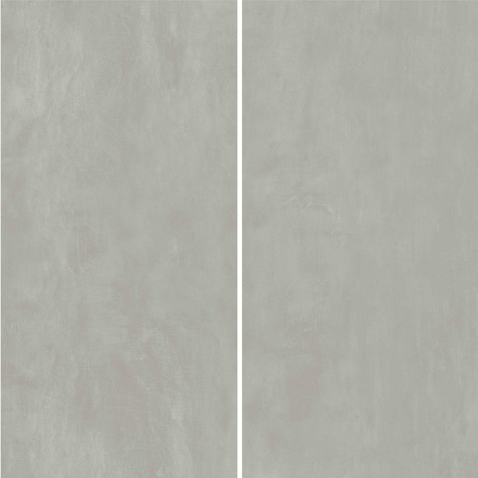 Panneau mural douche aluminium composite Winwall Beton spatulé, Jeu de 2, 2500x1250 mm