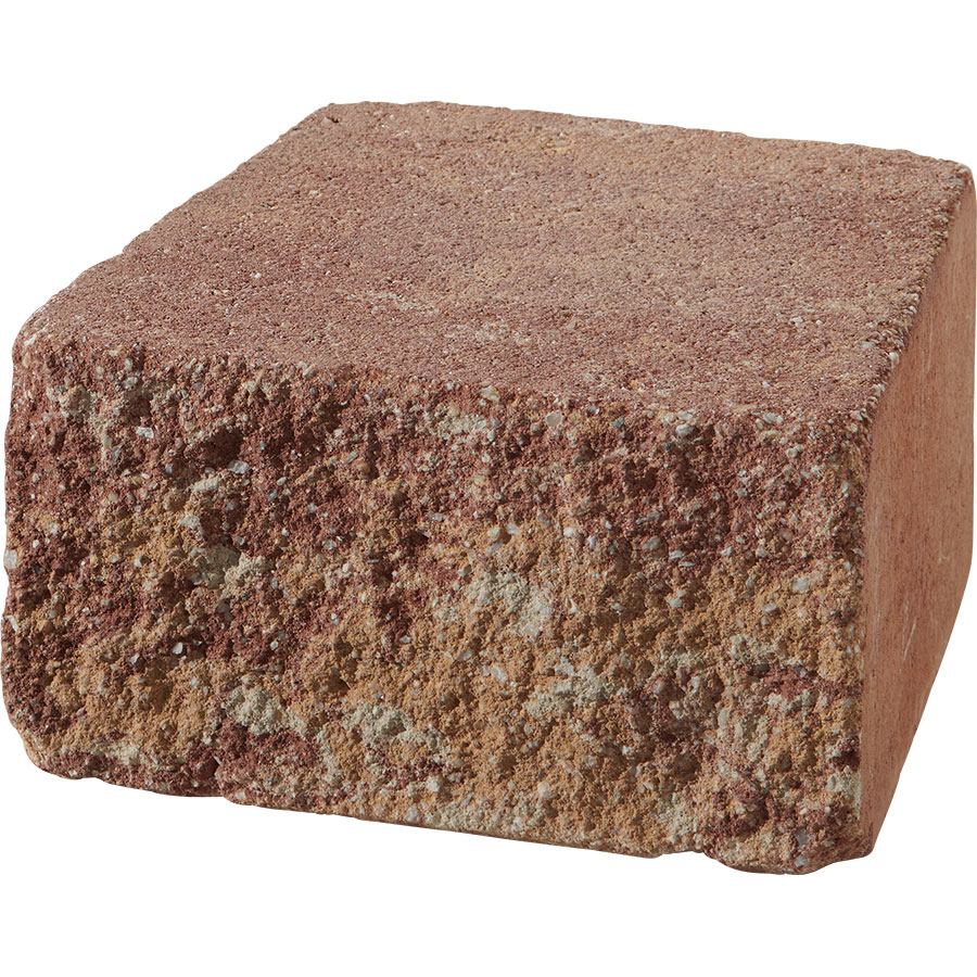 KANN Bruchsteinmauer Vermont Nebraska Kies Mauerabdecksteine, Radienstein 15° (28,3x21,7x25 cm)