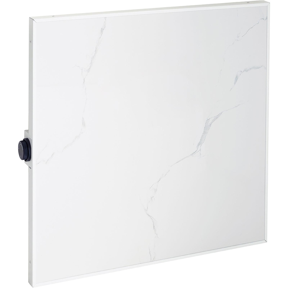 Jollytherm Infrarotheizung mit Keramikfeinsteinzeug marmoroptik - Keramikheizkörper 400 W / 1200 W, 60x60 cm (440 W)