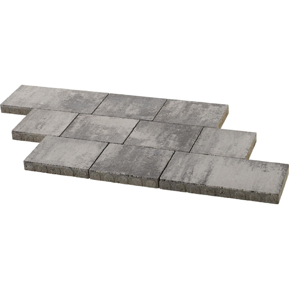 KANN Pflastersteine Via Leano nero bianco Läuferverband, 5 cm, 1 Lage