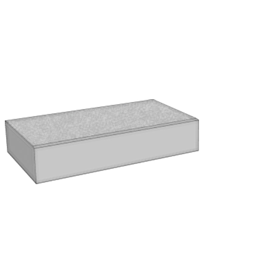 KANN Blockstufe La Tierra grau, 75x34 cm