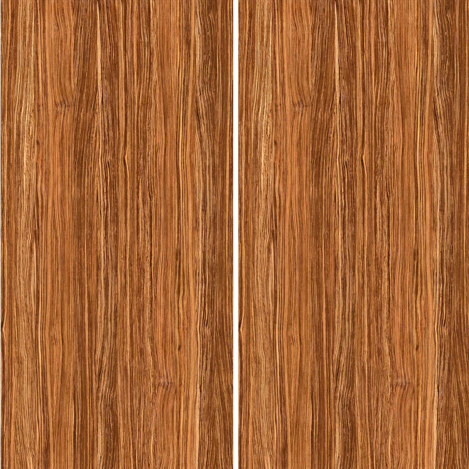 Panneau mural douche aluminium composite Winwall Zebrano, Jeu de 2, 2500x1000 mm