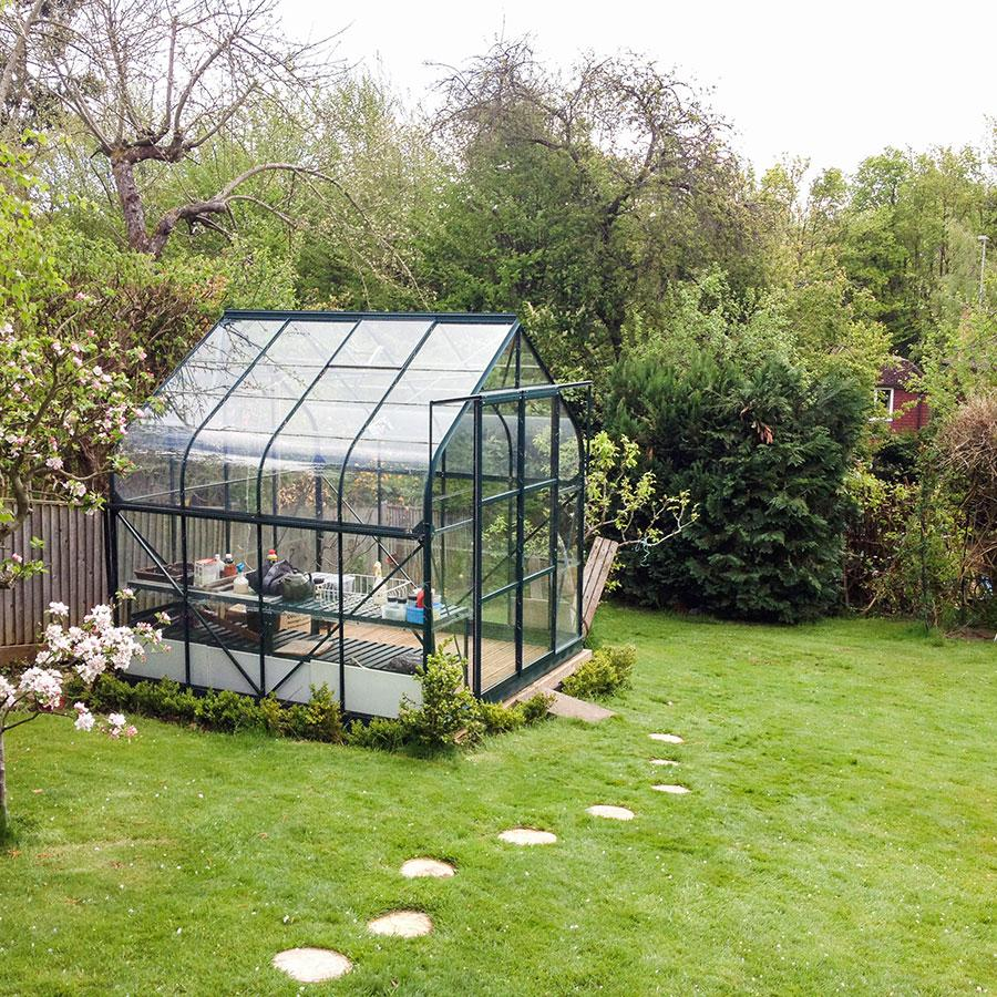 Vitavia Gewächshaus Dione Tomatenhaus Smaragd, 258x264x255 cm (LxBxH)
