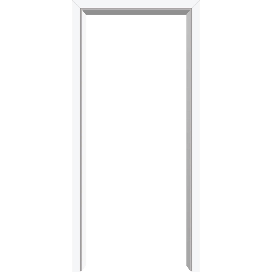 Kilsgaard Typ 4 Durchgangszarge Supraweiß lackiert, 138-157 mm, 860x1985 mm