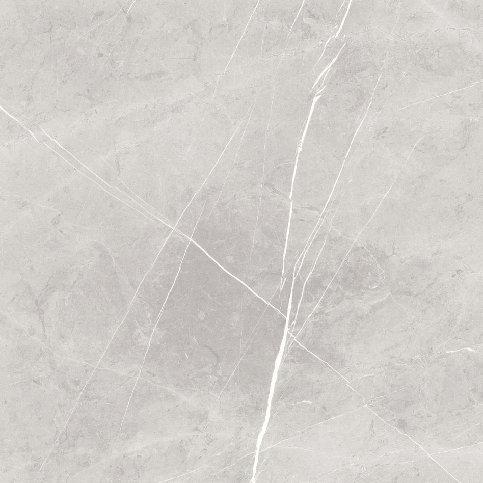 Wellker Fliesen Culiacan Grey glasiert glänzend rektifiziert, 60x60x0,95 cm, 1 Pack