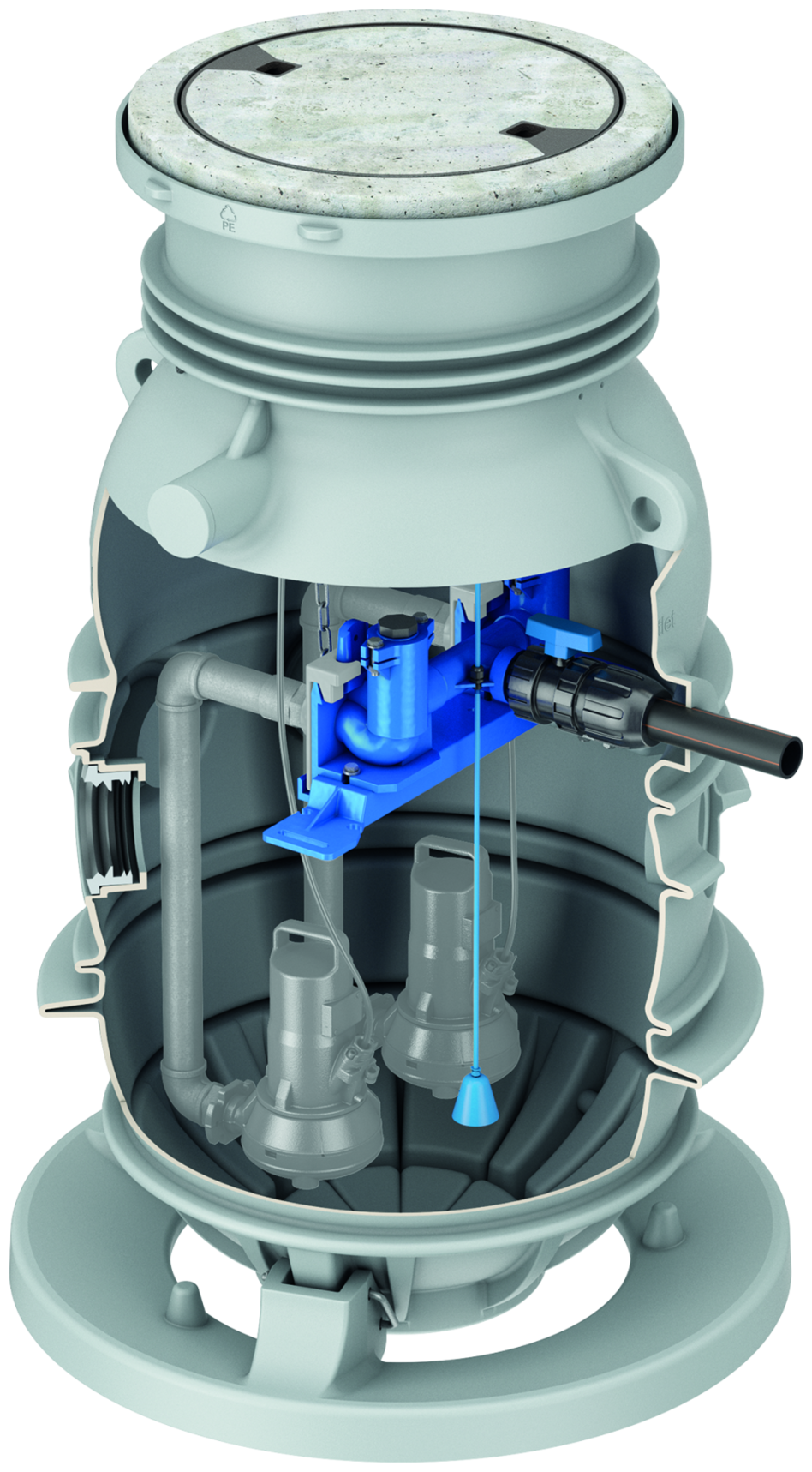 ACO Muli Max Pumpstation A15, Muli Max duo