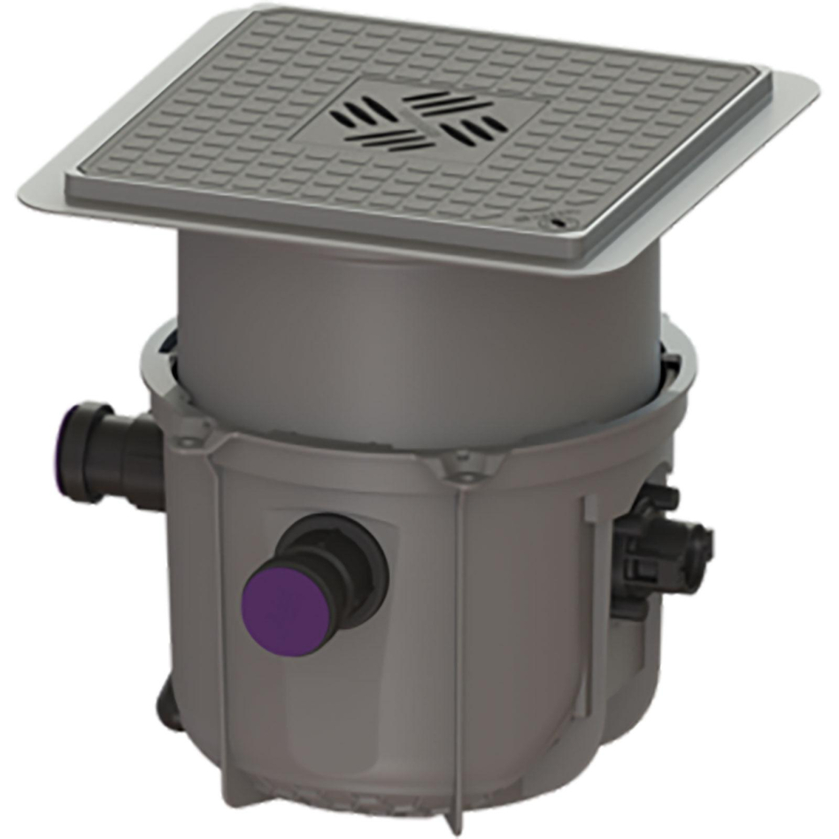 KESSEL Hebeanlage Minilift S KTP 300-S1, schwarze Abdeckplatte