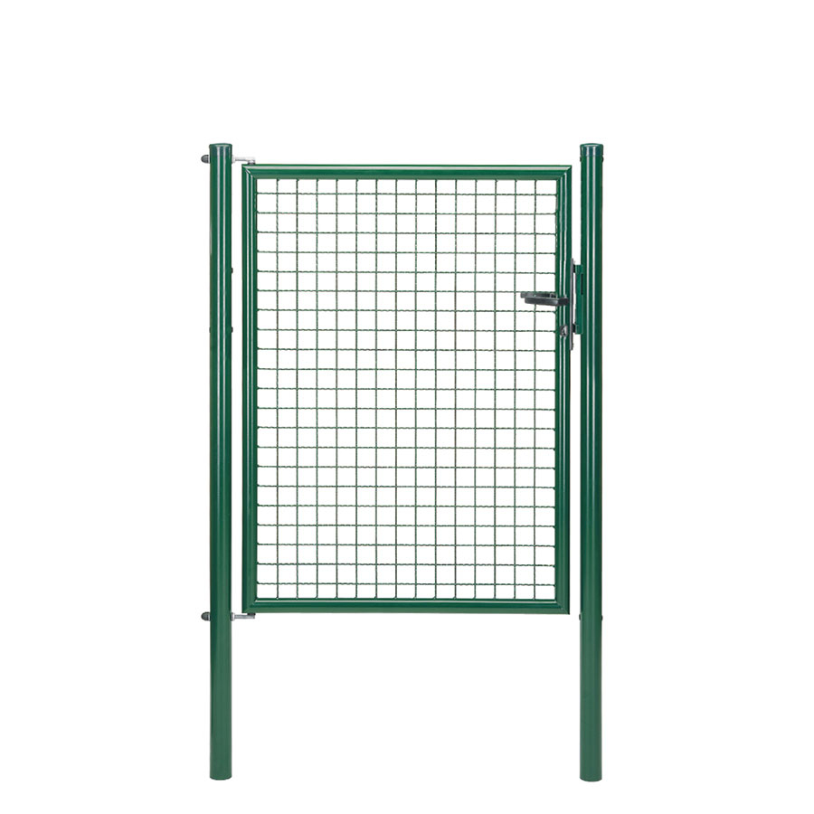 Alberts Wellengitter-Einzeltor grün, 125 cm
