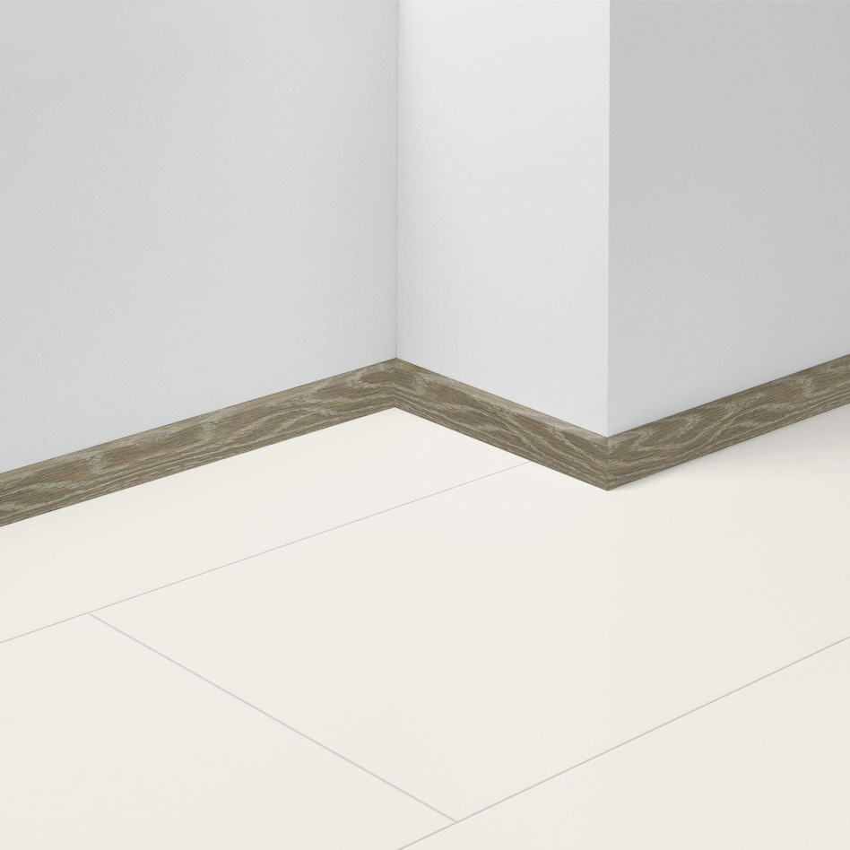 Parador Dekor-Sockelleiste Eiche D038 SL 3/18 dunkelgrau Fußleisten, Parador SL 3