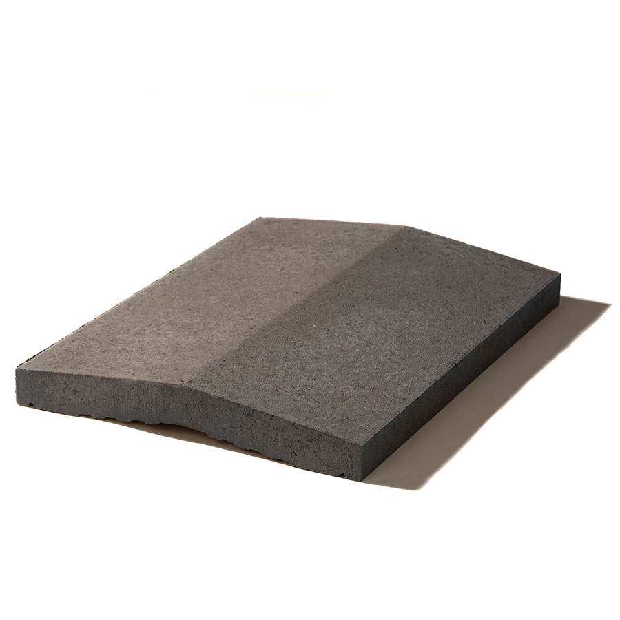 WESERWABEN Mauerabdeckung Satteldach Anthrazit, 20 cm