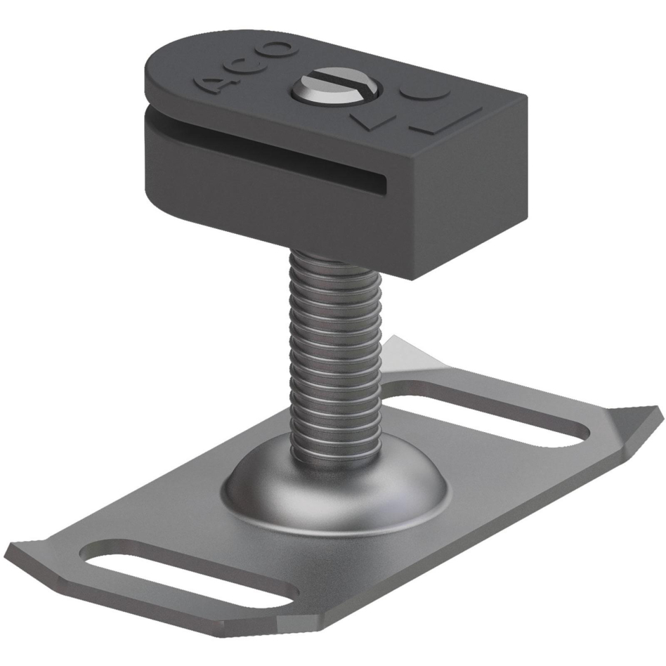 Régleur de hauteur pour drainage de façade ACO Frameline Fit, 50 mm, Acier zingué