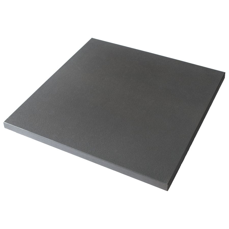 Lithonplus Terrassenplatte Titania anthrazit-rau, 100x100 cm