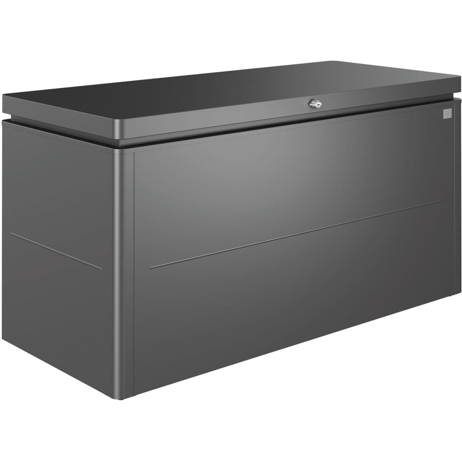 Biohort Aufbewahrungsbox LoungeBox dunkelgrau-metallic, 160 (160x83,5x70 cm)