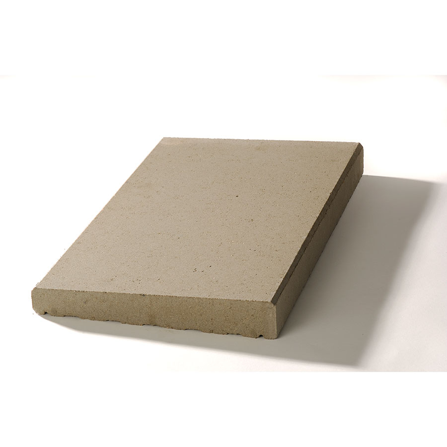 WESERWABEN Mauerabdeckung Pultdach Naturgrau, 35 cm