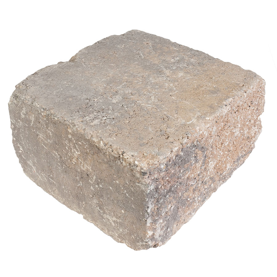 EHL Gartenmauer Mauersystem BossAntik naturbraun-nuanciert Mauersteine, Halbstein (25x25 cm)
