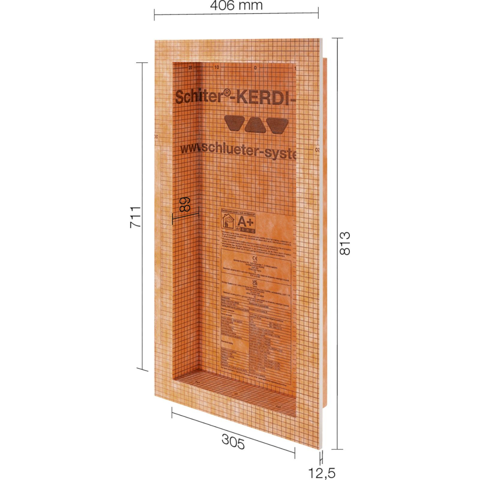 Schlüter-KERDI-BOARD-N Einbauelement, (BxH)305x711 mm