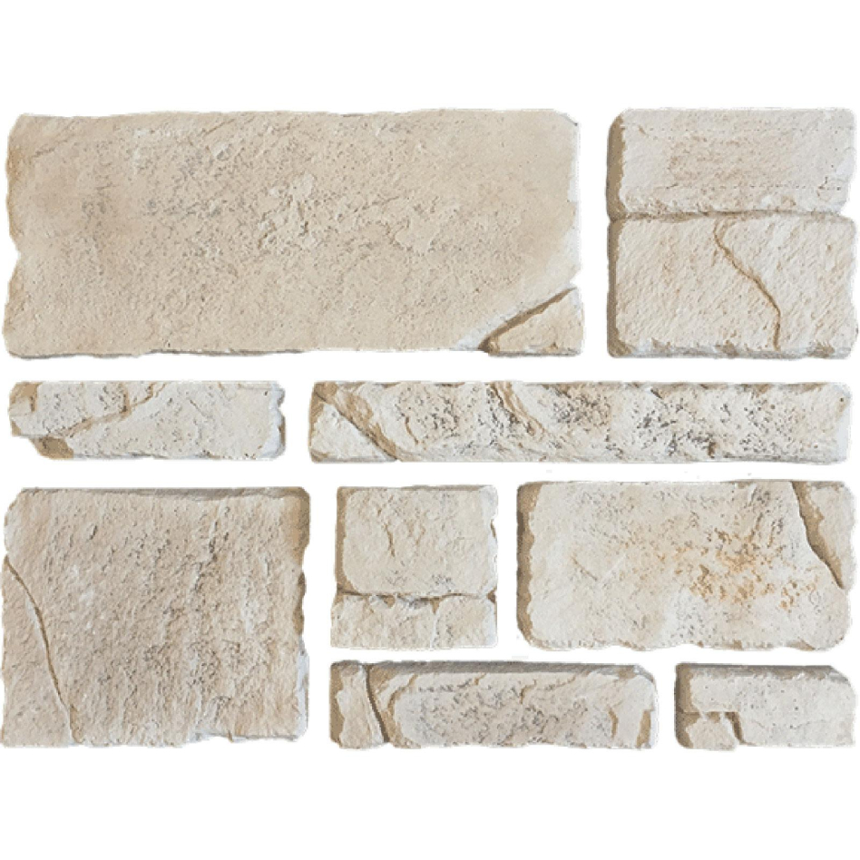 Pierre de parement Orsol Olympe, ton pierre naturelle, naturel, 1 pack