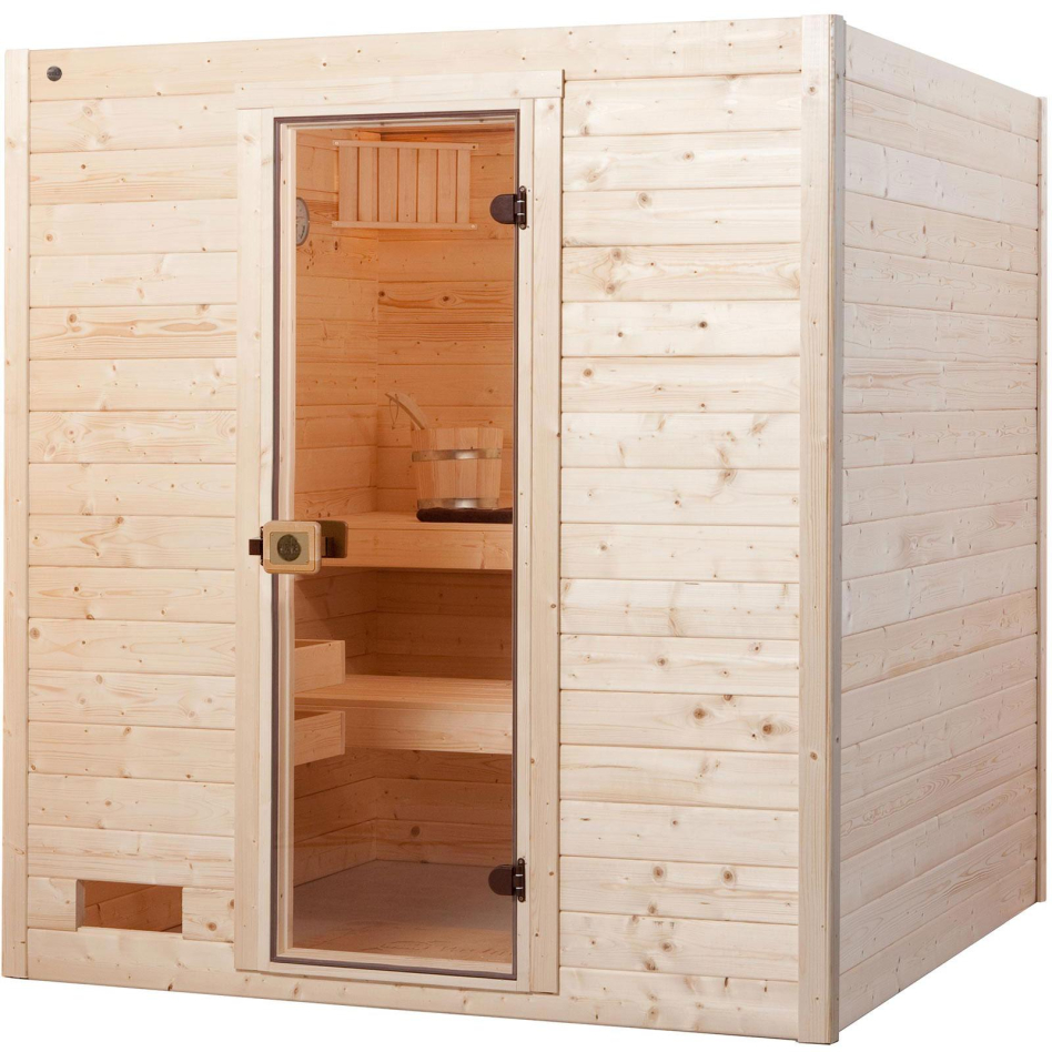 weka Sauna "Valida" Set, 4,5 kW-Ofen mit digitaler Steuerung