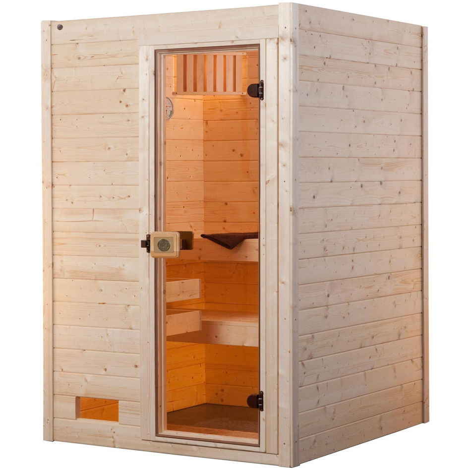 weka Sauna "Valida" Set, 4,5 kW-Ofen mit digitaler Steuerung