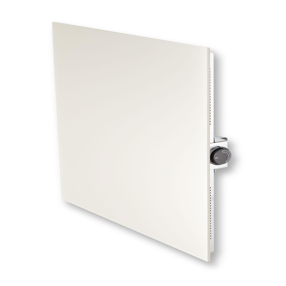 Jollytherm Infrarotheizung mit ESG Glas für Wand und Decke weiß 400 W / 1200 W, 60x60 cm (440 W)