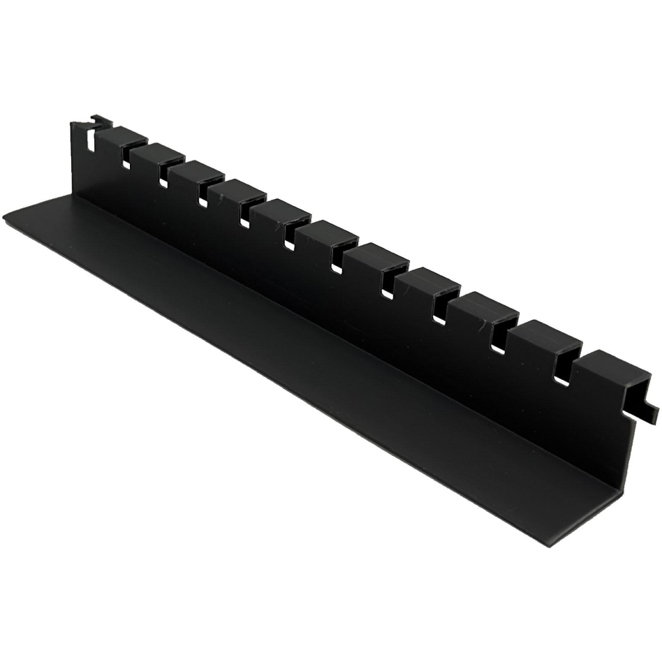 Profil de raccord de façade ferax disto dalles de pavage gris de desserte/anthracite, 38 mm