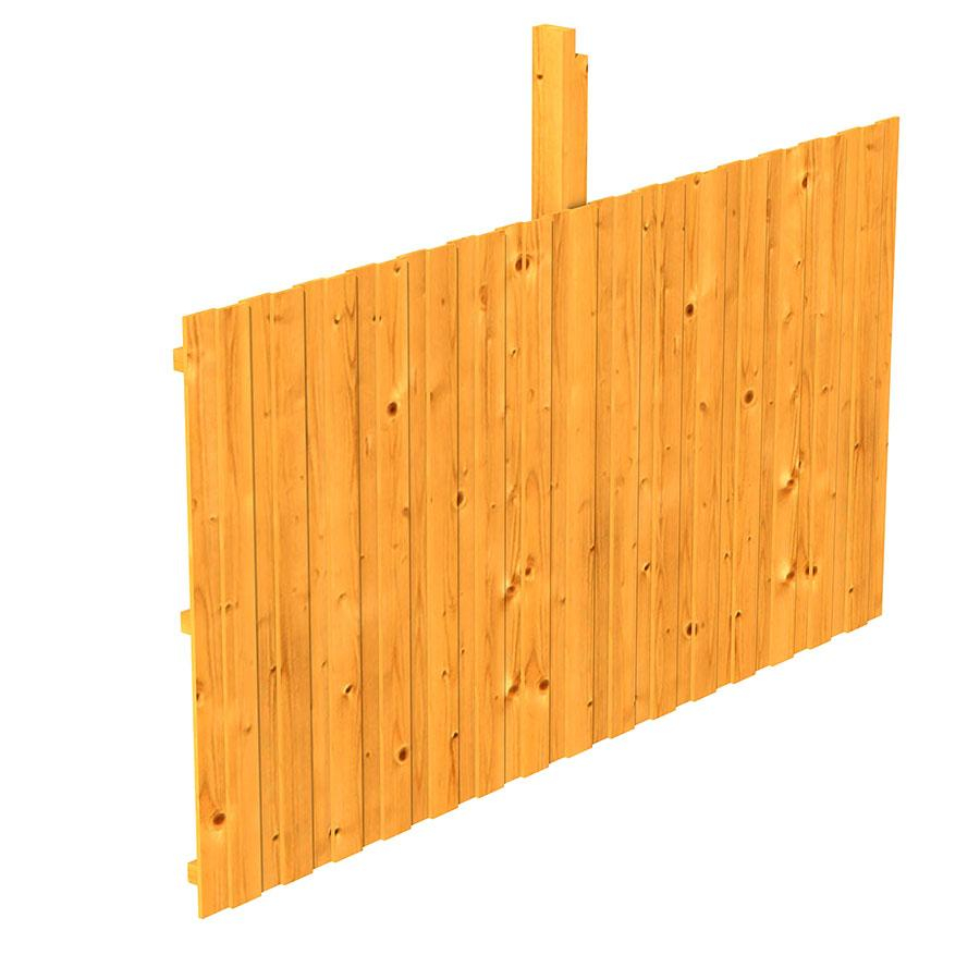 SKANHOLZ Rückwand, BxH: 341 x 180 cm, Holz, eiche hell