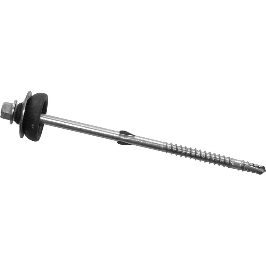 Selbstschneidende Bohrbefestiger für Eternit Wellplatten, Wellplatten auf Holz-Uk, 1 Pack