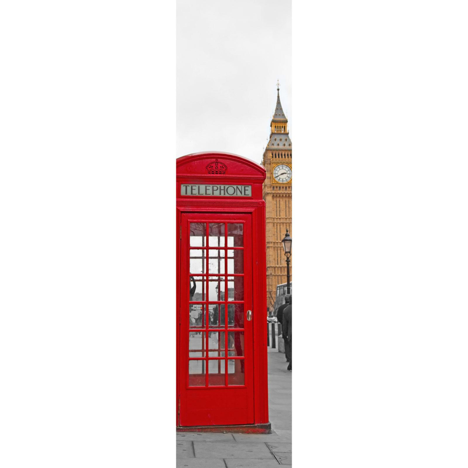 Ximax Raumheizkörper Design Heizkörper P1 Plan Print Telefonzelle vertikal, 180x44,5 cm (816 W)