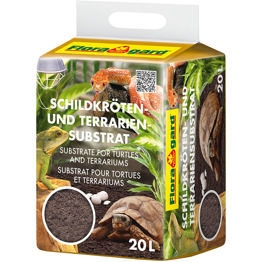 Floragard Schildkröten- und Terrariensubstrat, 1x20 l, 1 Pack