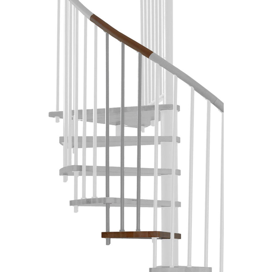 Extension pour Minka Spiral Wood, 356 cm, 160 cm,gris,Hêtre,Walnuss gebeizt & lackiert