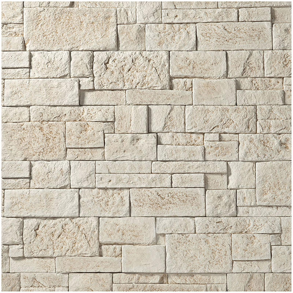 Plaque de parement Orsol Cubik, ton naturel, pierre, 1 pack
