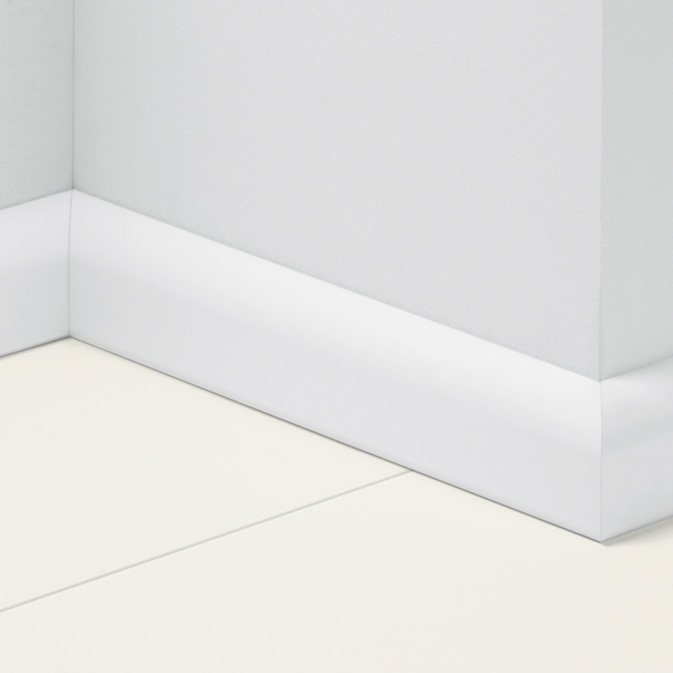 Parador Sockelleiste D001 Fußleisten Uni Weiß (RAL 9010), Parador SL 2, 2200 mm Image