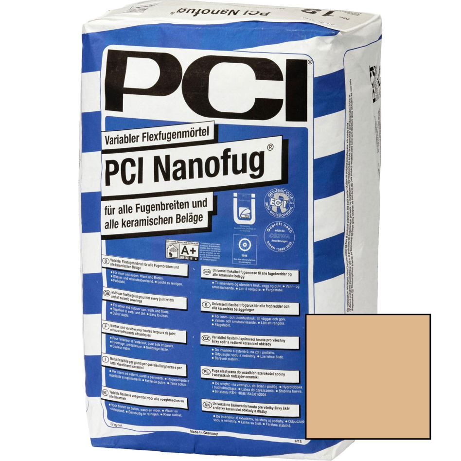 PCI Nanofug Mortier de jointoiement flexible variable, 4 kg, Caramel (No. 03)