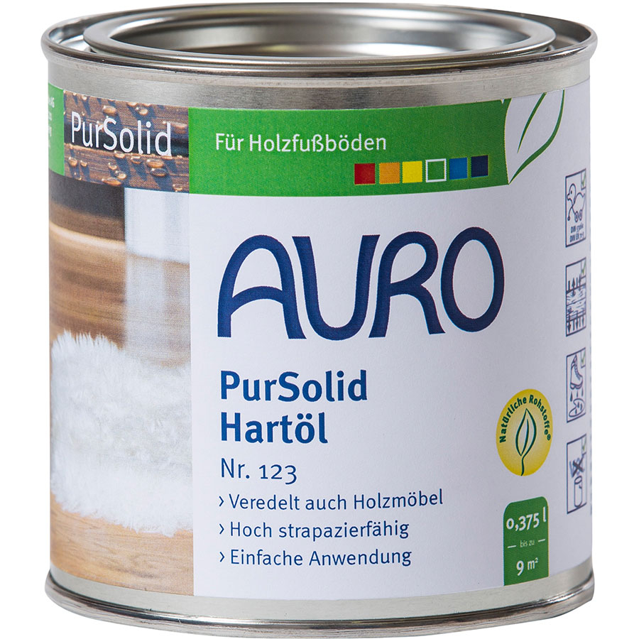 AURO Hartöl PurSolid Nr.123 Holzöl, 0,75 l