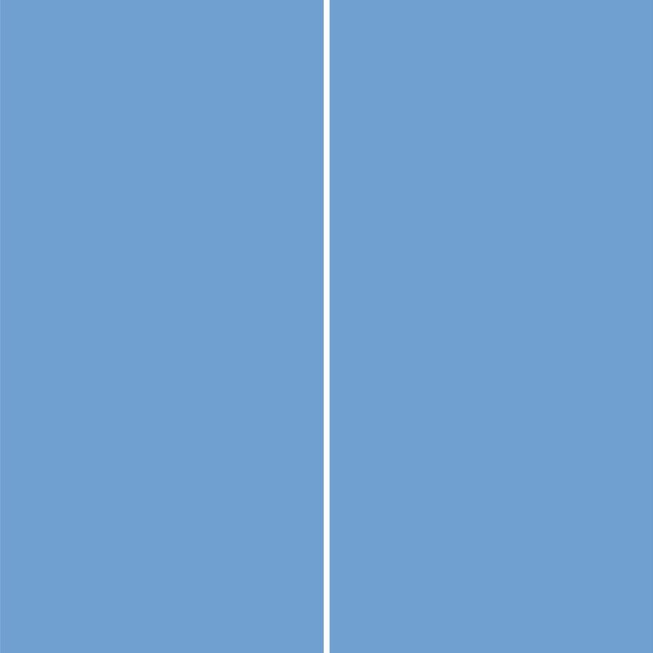 Panneau mural douche aluminium composite Winwall Trend bleu clair, Jeu de 2, 2500x1250 mm