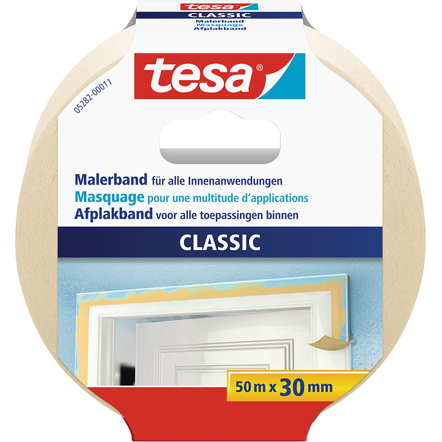 tesa Maler-Kreppband Classic, 30 mm