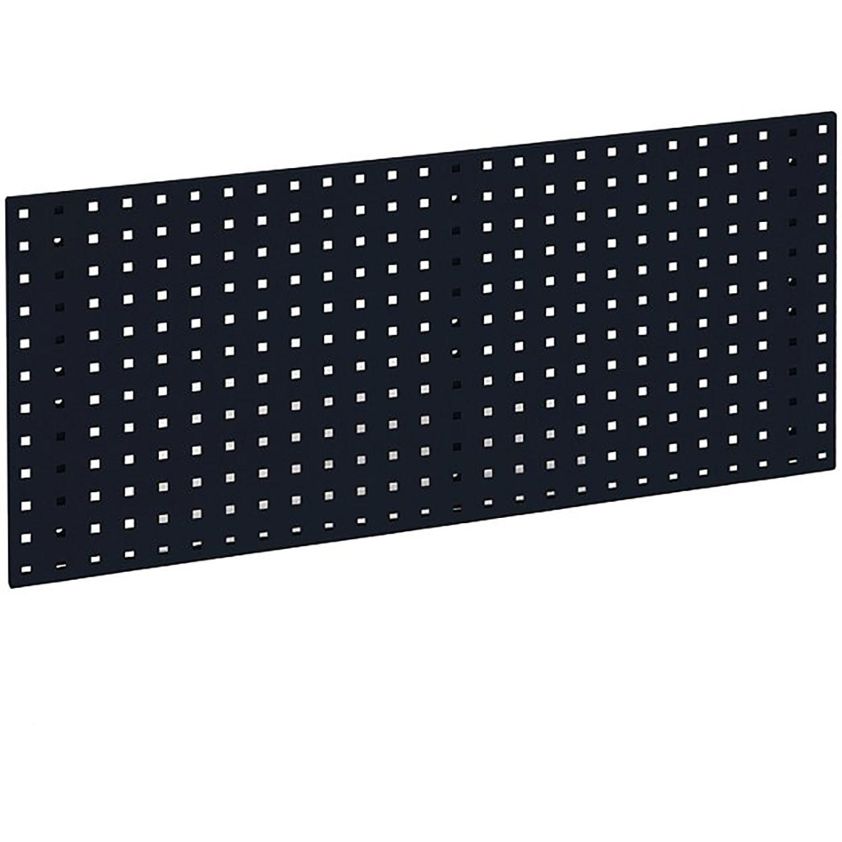 Wellker Perfo-Lochwand, 495x457x13 mm, Schwarz