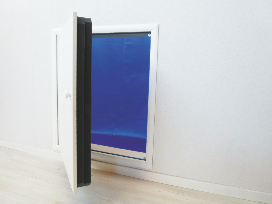 Wellhöfer Kniestocktüre, (BxH) 60x80 cm, 4D Dämmung