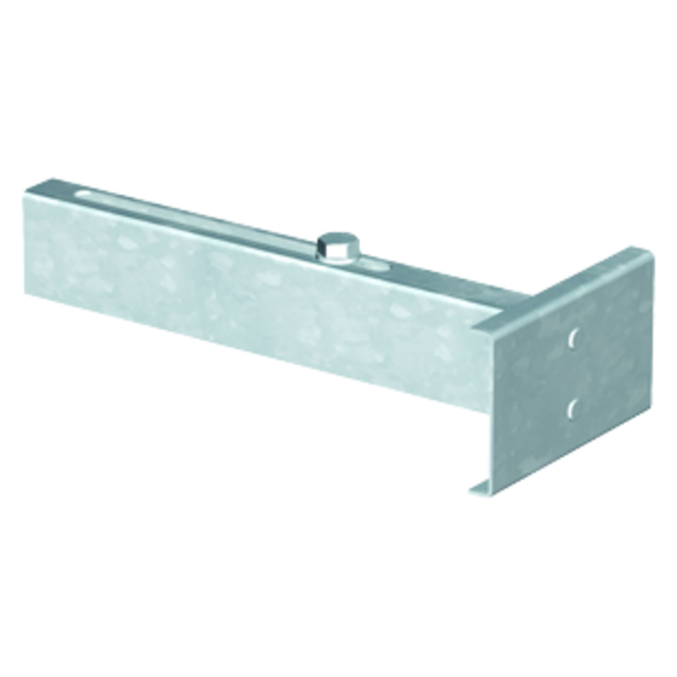 Entretoise pour caniveau de soubassement ACO Profiline drainage de façade, Acier zingué, 100 mm