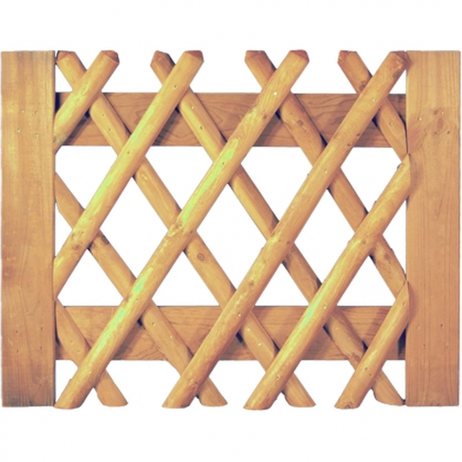 T&J Jägerzaun Tor Vorgartenzaun, 100x80 cm Image