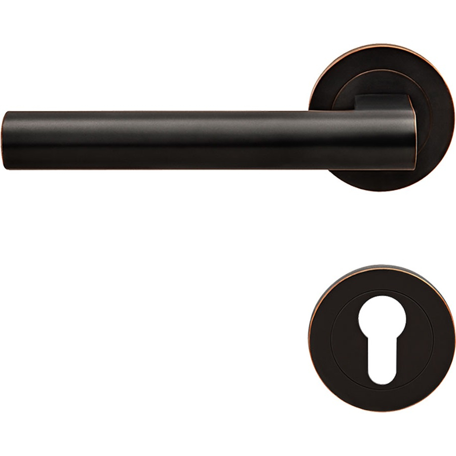 Karcher Wechselgarnitur Madeira ER45 Antik Bronzeoptik Türklinke, DIN links