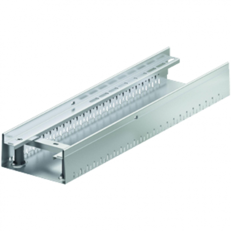 ACO Profiline 2.0 Ausgleichselement Ende höhenverstellbar für Fassadenentwässerung, Edelstahl, 108-168 mm,130 mm,600 mm Image