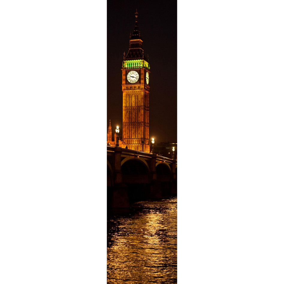 Ximax Raumheizkörper Design Heizkörper P1 Plan Print Big Ben vertikal, 180x44,5 cm (816 W)