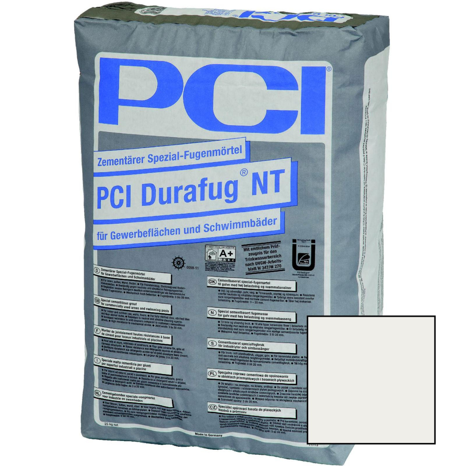 PCI Durafug NT Mortier de jointoiement spécial cimentaire, Gris argent